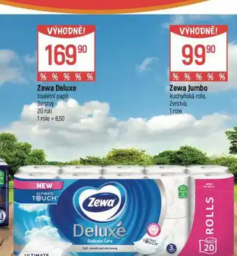 Globus Zewa toaletní papír nabídka