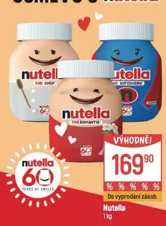 Globus Nutella nabídka