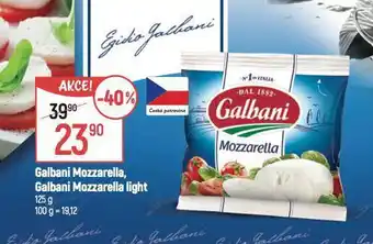 Globus Galbani mozzarella nabídka
