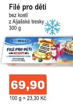 COOP DISKONT Filé pro děti nabídka