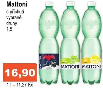 COOP DISKONT Mattoni 1.5L nabídka