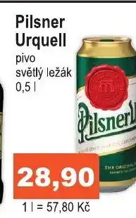 COOP DISKONT Pilsner Urquell 0.5L nabídka