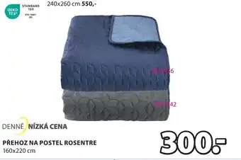 JYSK PŘEHOZ NA POSTEL ROSENTRE nabídka