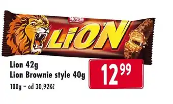 Qanto Lion 42g Lion Brownie style 40g nabídka