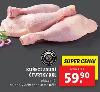 Lidl KUŘECÍ ZADNÍ ČTVRTKY XXL nabídka