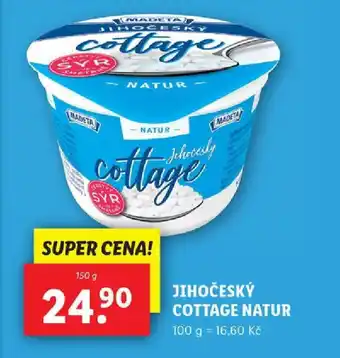 Lidl JIHOČESKÝ COTTAGE NATUR nabídka