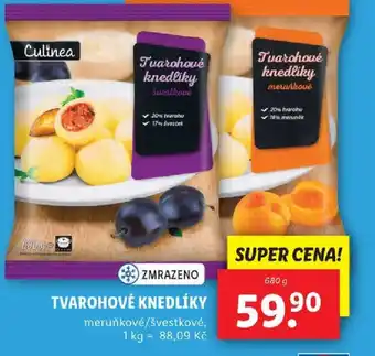 Lidl TVAROHOVÉ KNEDLÍKY nabídka