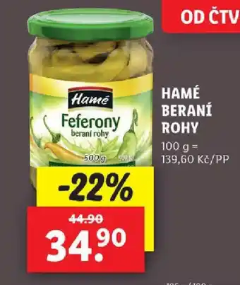 HAMÉ BERANÍ ROHY