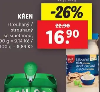 Lidl KŘEN nabídka