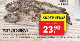 Lidl PSTRUH DUHOVÝ nabídka