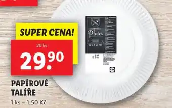 PAPÍROVÉ TALÍŘE