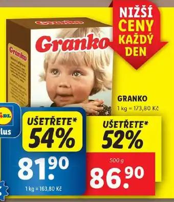 Lidl GRANKO nabídka