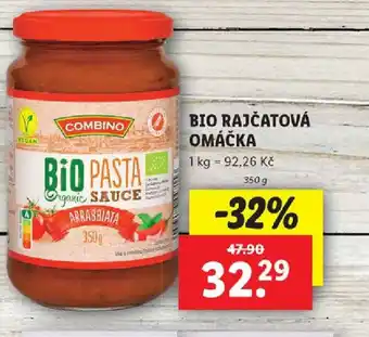 Lidl BIO RAJČATOVÁ OMÁČKA nabídka