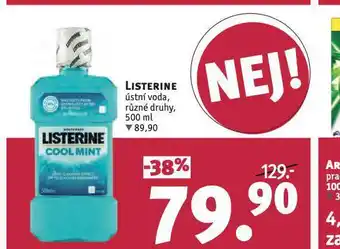 Rossmann Listerine ústní voda nabídka