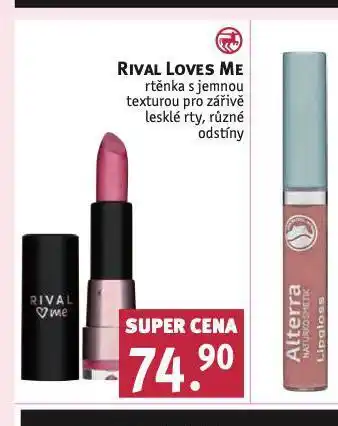 Rossmann Rival loves me rtěnka nabídka