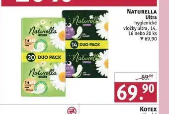 Rossmann Naturella ultra hygienické vložky nabídka