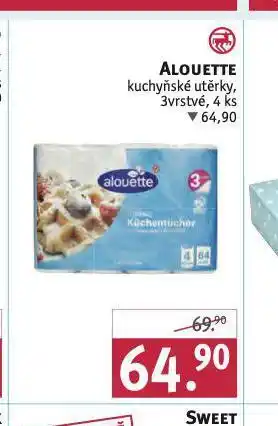 Rossmann Alouette kuchyňské utěrky nabídka