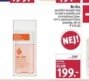 Rossmann Bi-oil speciální pečující olej na pleť nabídka