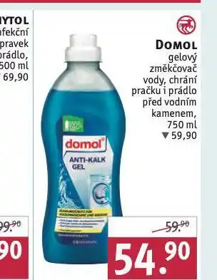 Rossmann Domol gelový změkčovač vody nabídka