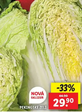 Lidl PEKINGSKÉ ZELÍ nabídka