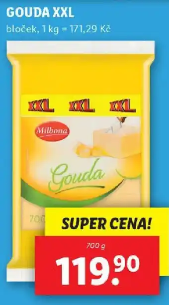 Lidl GOUDA XXL nabídka