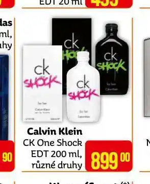 Teta Calvin klein ck one shock edt nabídka