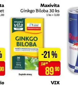 Teta Maxivita ginkgo biloba nabídka