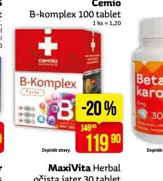 Teta Cemio b-komplex nabídka