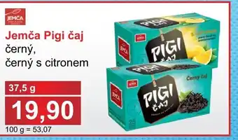 PLUS JIP Jemča Pigi čaj černý, černý s citronem nabídka