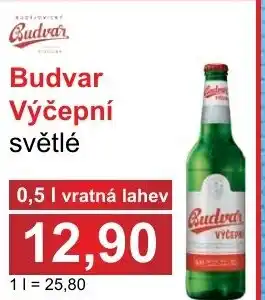 PLUS JIP Budvar Výčepní světlé nabídka