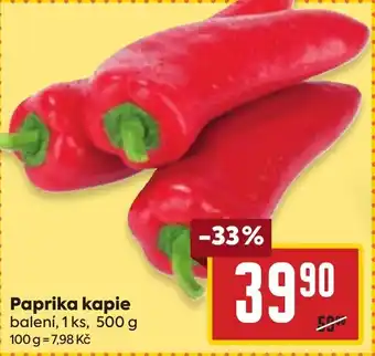 Billa Paprika kapie nabídka