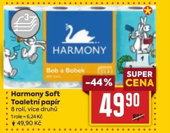 Billa Harmony Soft Toaletní papír nabídka