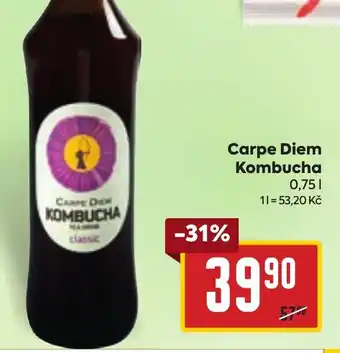 Billa Carpe Diem Kombucha nabídka