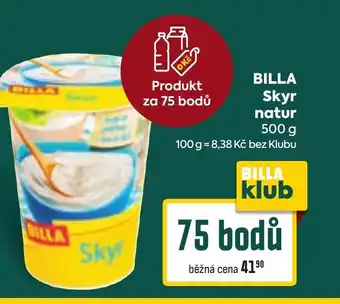 Billa BILLA Skyr natur nabídka