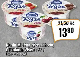 TEMPO Kunín Mléčná rýže Jahoda, Čokoláda, Višeň nabídka