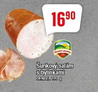 TEMPO Šunkový salám s bylinkami nabídka