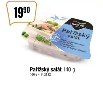 TEMPO Pařížský salát nabídka