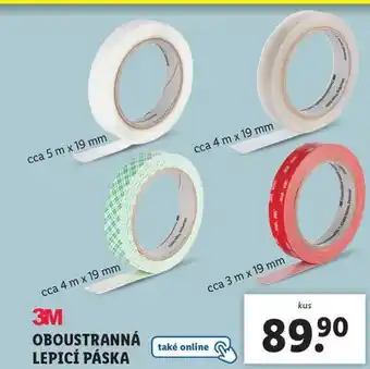 Oboustranná lepicí páska