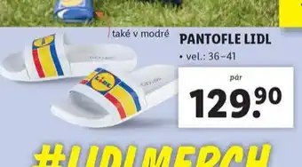 Lidl Pantofle nabídka