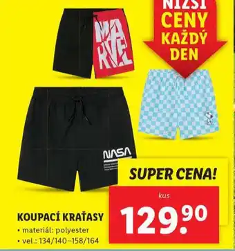 Lidl Koupací kraťasy nabídka