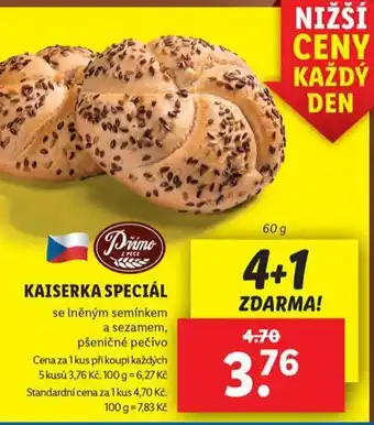 Lidl Kaiserka speciál nabídka