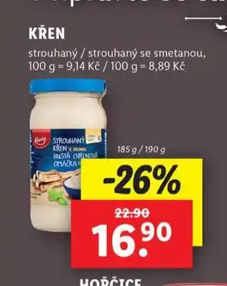 Lidl Křen nabídka