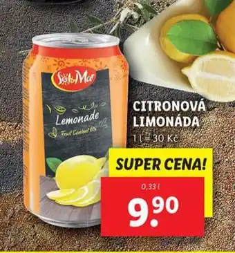 Lidl Citronová limonáda nabídka