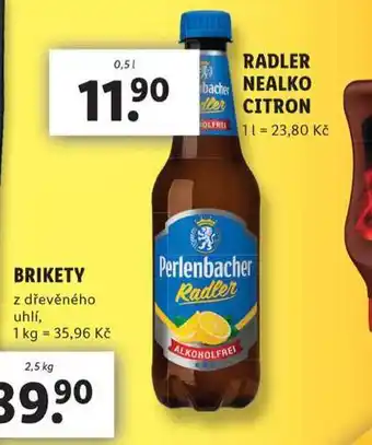 Lidl Radler nealko citron nabídka