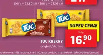 Lidl Tuc krekry nabídka