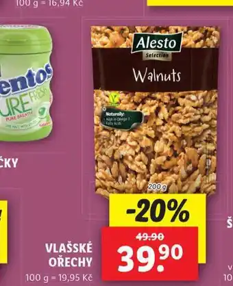 Lidl Vlašské ořechy nabídka