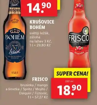 Lidl Frisco nabídka