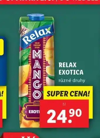 Lidl Relax exotica nabídka