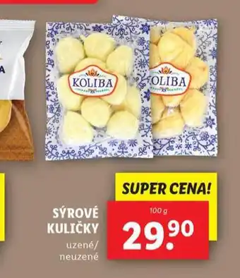 Lidl Sýrové kuličky nabídka