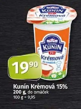 COOP TIP Kunín Krémová 15% 200 g nabídka